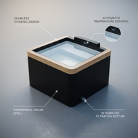 Plunge Supply Co Livingston Tub Cold Plunge — infographic