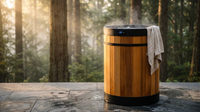 Plunge Supply Co Splendora Barrel Cold Plunge — Lifestyle