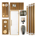 Carbon Smart Saunas - 4' x 4' x 8' - by Finnish Sauna Builders